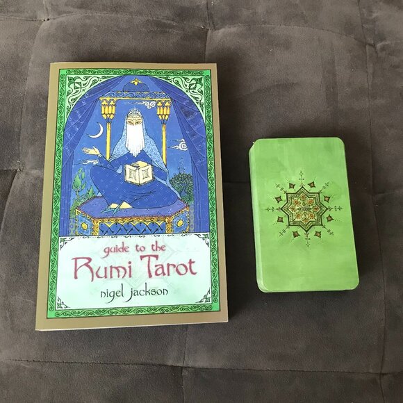 The Rumi Tarot RARE OOP Nigel Jackson - Picture 2 of 11